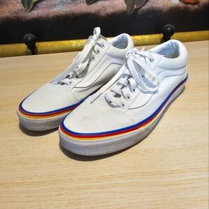 Rainbow Vans sz9.5